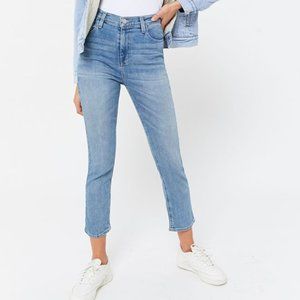 BDG Girlfriend High-Rise Cropped Jeans